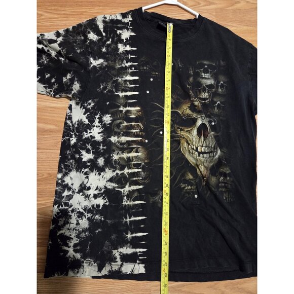 Jay's Rock Skull T-Shirt Size XL Black Pre-Owned - Picture 4 of 7